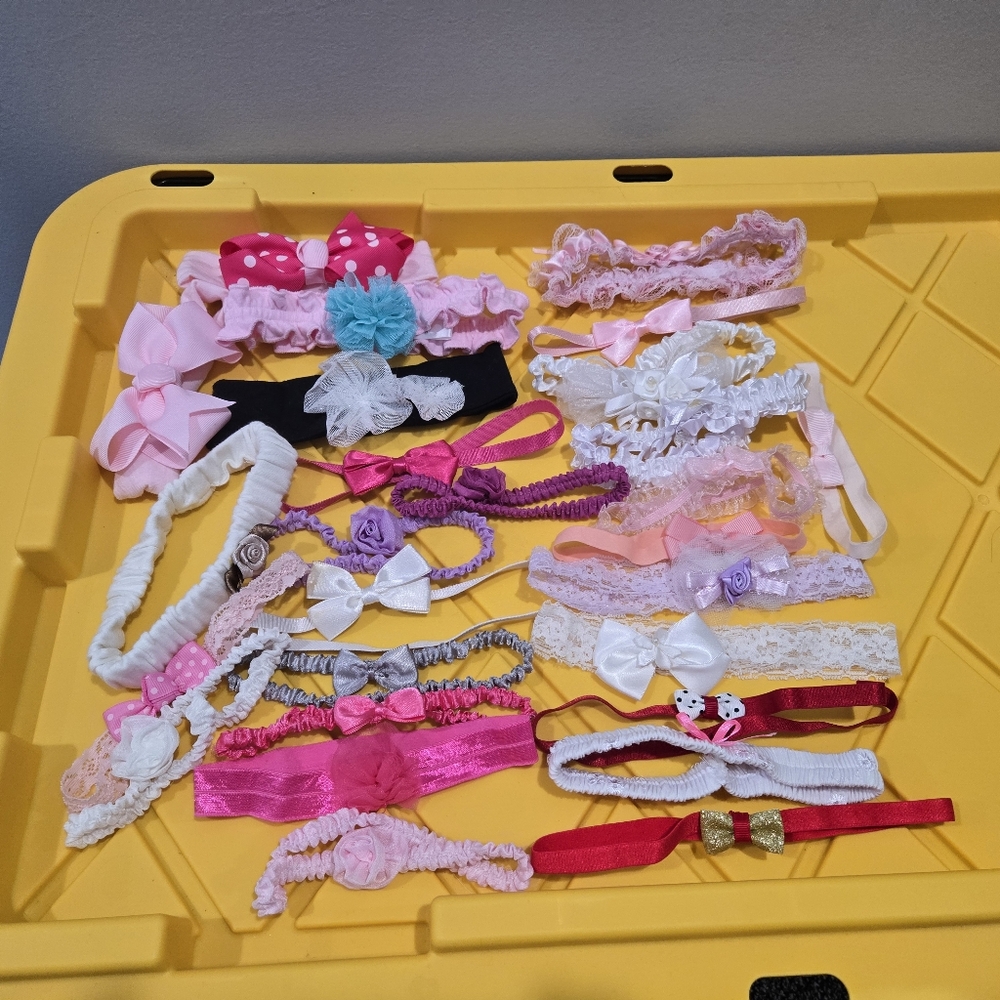 Infant Head Wraps (27 Gently Used)